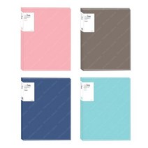 바른 멜로우칼라인덱스화일-20P [선택] 부동산 화일 문구 사이트 서류파일 용품 사무 문방구, 핑크