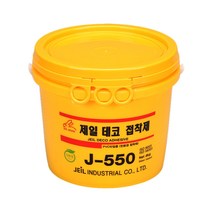 제일본드(토끼표) 데코타일접착제 (J-550-4kg) 데코타일 디럭스타일 아스타일 각종 PVC타일 전용접착제 타일본드 테코타일본드, 1개