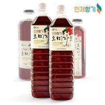 2년숙성 강원도 오미자 오미자청 1.5L 1병 대용량 카페 매장 업소용 에이드, 1.5L 2병