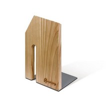 삼나무 집모양 북엔드 L형 MB-116 120x135x180mm, 없음