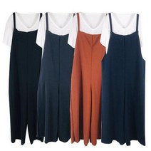 여성 봄가을 멜빵바지 점프슈트 바지 봄코디 슈트