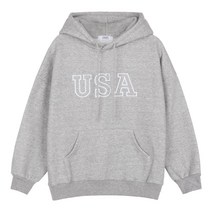 크로젬 기모 주니어 남녀공용 USA 오버핏 후드 CRZHDJ 128
