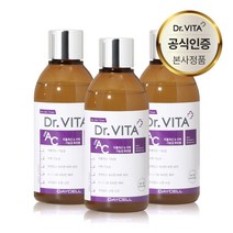 닥터비타 기미 잡티 미백 주름 집중케어 저자극 비타민 AC 스킨 토너 200ml, 3개