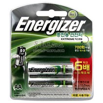 에너자이저 충전용건전지 AA (2개입) / 충전건전지