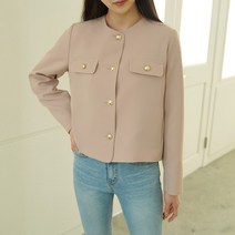 [수키] 라운드넥 골드버튼 자켓 1098262