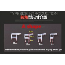 우레탄창 창문 1m 6 8 10 12mm 유리 샤워 고무 씰 실리콘 씰 슬라이딩 도어 스크린 샤워 도어 헛간 욕실 씰링, 모양, 10mm