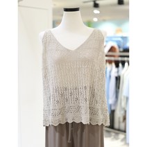 꼼빠니아 브이넥 니트 조끼 CADU6-WSV600