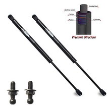 Beneges 2PCs Hood Lift Supports Compatible with 2003-2009 Lexus GX470 2003-2012 Toyota 4 Runner Fro, 1, Black