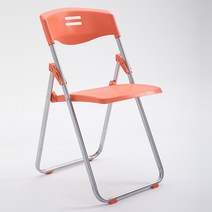 강의실 일체형 의자 세미나실 접이식 가구 책상 학원 대강당 교육실, 오렌지색