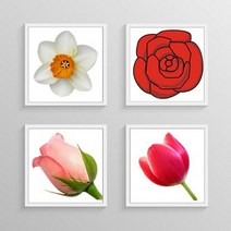 수재샵 미니플라워 (샤이닝 5D 10cm X 10cm) 보석십자수, 수선화