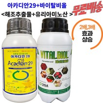 아카디안29 바이탈비올 500ml 해조추출물 유리아미노산 휴바스코리아 부성바이오