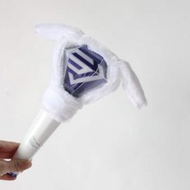 응원봉커버 슈퍼주니어 슈주 2 세대 보조 스틱 램프 커버 핸드 램프 플러시 커버 보조 램프 보호 커버 장식 sj 주변 명소, 램프 커버(램프 없음), 흰색 긴 귀 (긴 머리 스타일)