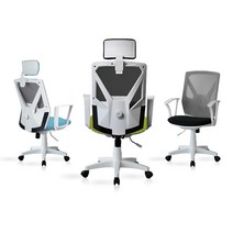 DY-chair 람보 메쉬의자 공부 학생 사무실 책상 의자, 블랙프레임 요추보호대, 헤드성형발포사각팔걸이, 블랙