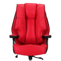 클라우드백 컴퓨터 사무용 사무실 중역 PC방 편한 공부 책상 메쉬 학생 의자 T500MQ, 레드