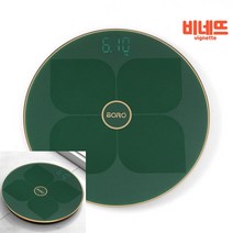 클로버 디지털 체중계 그린 몸무게측정기 유아용체중계 강아지체중계