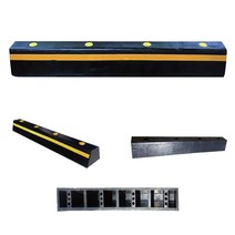 주차스토퍼 고무1000카스토퍼 콘크리트용 주차블럭 고무주차블럭 CR, 1개