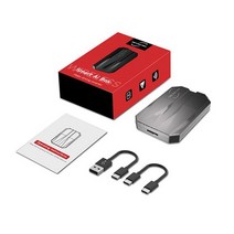 오토 카플레이무선 내비게이션액세서리 HEYINCAR 스마트 Ai 박스 플러스 안드로이드 11 유튜브 넷플릭스 IPTV 어댑터 자동차 지능형 시스템, orange