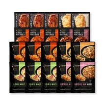 [푸라닭/당일출고] 시그니처 소스 볶음밥 & 함박스테이크 2주 간편하게 패키지 20팩 /, 단품