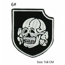 부대마크 탑건패치 사단 병과 경찰 전연 마크 해골 배지 자수 군사 전술 완장 후크 의류 액세서리 모자 자켓 가방