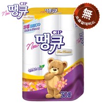 땡큐 프리미엄 3겹 데코 화장지 15m, 30개입, 1개