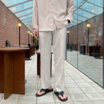 미스터스트릿 메종와이드 라인 스판 슬렉스