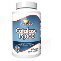라이즈앤샤인 카탈라제 15000 30캡슐 1통 RISE-N-SHINE Catalase