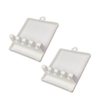 홈튜디오 국물방패 조리도구 거치대, 화이트, 2개