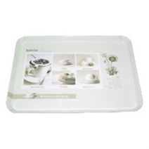 IJK098809용인화학 멜라민 직사각 쟁반 양귀비 (중) 트레이 과일 서빙