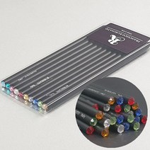이탈리아산 FRANCESCO RUBINATO crystal 연필 10본set_ 7979EA, 쿠팡 금수저몰 본상품선택, 쿠팡 금수저몰 본상품선택