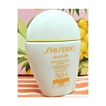선크림 시세이도 스포츠 BB SPF 50+ 습식 포스 선크림 틴트 페이스 크림~ 뉴 1oz