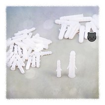 콘크리트 칼브럭 플라스틱 앙카 시멘트 칼블럭, 사이즈, 8x40mm