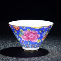 도자기 찻잔 경덕진 찻잔 전통 찻잔 55ml*2pcs, 5#*2P