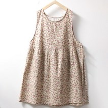 [서울양품점]마리 원피스형 면앞치마[CH227]공방앞치마 예쁜앞치마, No1 베이지