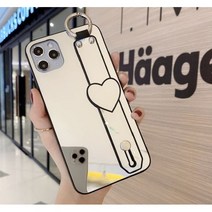 아이폰11프로 용 쎄쎄 스트랩 미러 폰 케이스 아이폰11프로 11프로 미러 스트랩 케이스, 본상품선택
