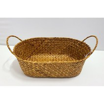 타원형 화분바구니 식물커버 짜임 정원 다육이다이, S