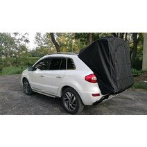 차박 텐트 SUV 차량용 사이드 차량용 테일 캠핑 양산 및 방수 지붕 캠핑-111071, 단일옵션, 옵션02