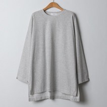 아이우먼 라운드넥언발긴팔티 BEJ367M211 빅사이즈