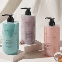 바스파 호주산천일염 대용량 스크럽 바디워시 1000ml, 선택:01.스크럽워시_장미향