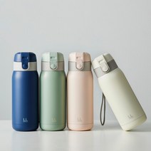 락앤락 처비 텀블러 370ml 아이보리 민트 블루 라이트핑크 (LHC3233)