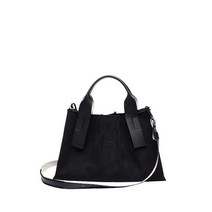 조셉앤스테이시(JOSEPH&STACEY) Lucky Pleats Canvas Tote S (ALL) (0JSM3CB402)151107, Ivory Black, Ivory Black