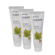 미르존몰약연구소 미르치약 몰약 치약 충치 미백 잇몸질환 입냄새, 3개