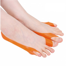 무지외반증 휘어진 발가락 변형 통증 교정 의료기기 밴드, 스킨_S(215 240mm)