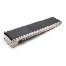 자바라컨베이어 스테인레스 스틸 미니 컨베이어 자동 벨트 DC24V 트랙 화물 차선 460MM x 85MM 하중 3.5-5, 01 22RPM