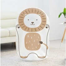 다샵 패브릭 지퍼식 선풍기 커버, 1개, 라이언