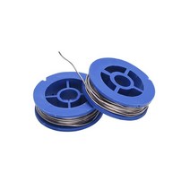 닛블용접 솔더 와이어 고순도 저 융착 스폿 0.8/1mm 주석 납 용융 로진 코어 납땜 롤 무 세척, 05 2pcs 1mm 20g