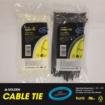 골든타이 370mm 케이블타이 (1봉 300개) 흑색 골든타이&GOLDEN TIE, 1봉