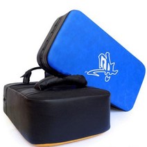 복싱샌드백 1pcs 펀칭 백 권투 패드 모래 가방 피트니스 태권도 mma 손 발로 패드 pu 가죽 훈련 장비 무에타이 발 대상, 푸른