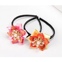 한복리본떨잠머리띠