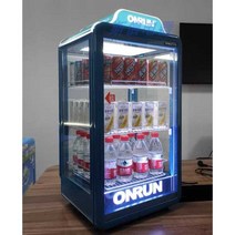 온장고 음료 쇼케이스 캔커피 66L 뜨거운 스플레이 예쁜, 90L 레드(이중 가열)