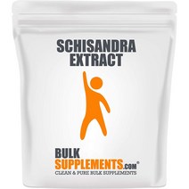 BulkSupplements.com Schisandra 오미자 추출물 250g